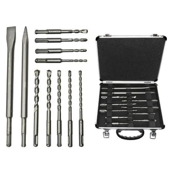 Bosch SDS-Plus 11'li Alüminyum Çantalı Matkap Ucu ve Keski Seti 11 Parça Dayanıklı Yapı 2608578765