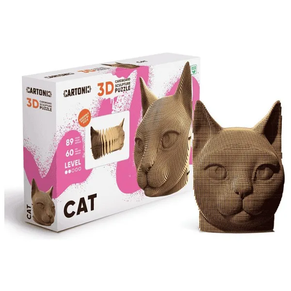 Cartonic Cat 3d Puzzle