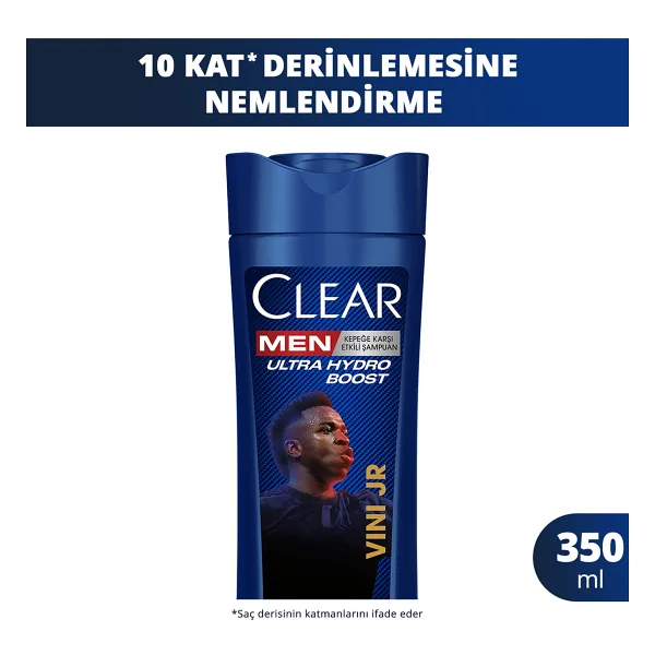 Clear Men Ultra Hydro Boost Vini Jr. 350 ml Kepek Şampuanı
