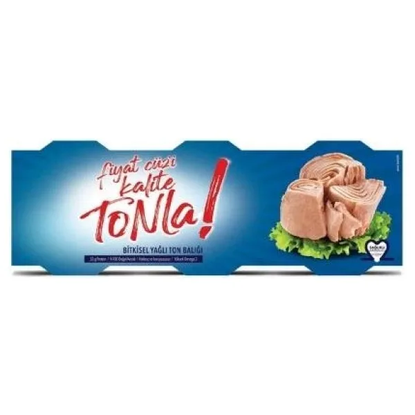 Dardanel Tonla Ayçiçek Yağlı Ton Balığı 3x75 gr