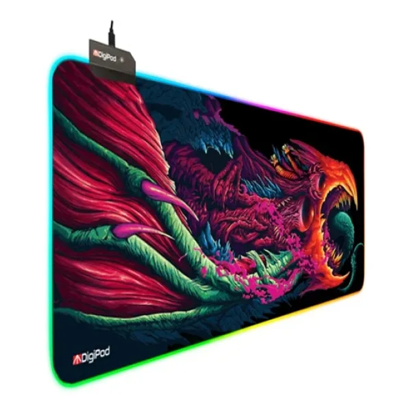 Digipod Rgb Gaming Mousepad Oyuncu Mouse Pad 90x40 Xxl Büyük Oyuncu Mouse Pad Kaymaz Taban 4mm