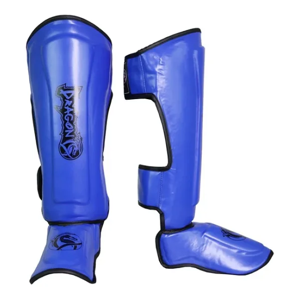 Dragondo 40715-P Kaval Ayak Koruyucu Mavi Profesyonel Kick Boks Kaval Koruyucu