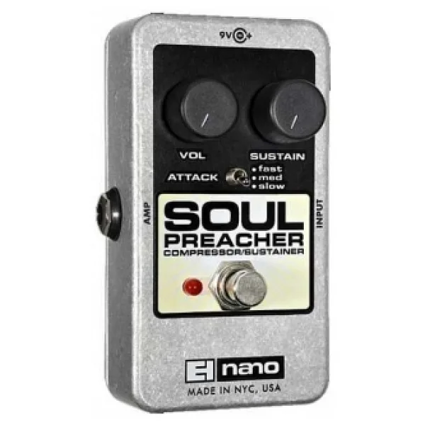 Electro Harmonix Soul Preacher Compressor & Sustainer Pedalı