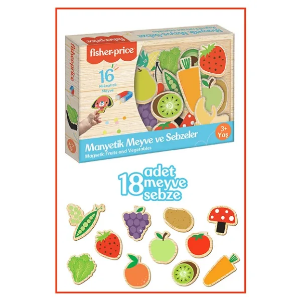 Fisher-Price Fisher Price Manyetik Meyve Sebze (5 Adet)