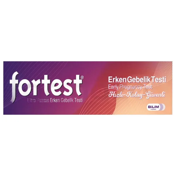 Fortest Erken Gebelik Testi (5 Gün Sonraya Kadar Tespit)