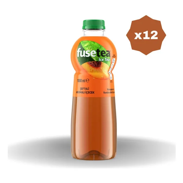 Fuse Tea Şeftali Soğuk Çay 12x1 lt