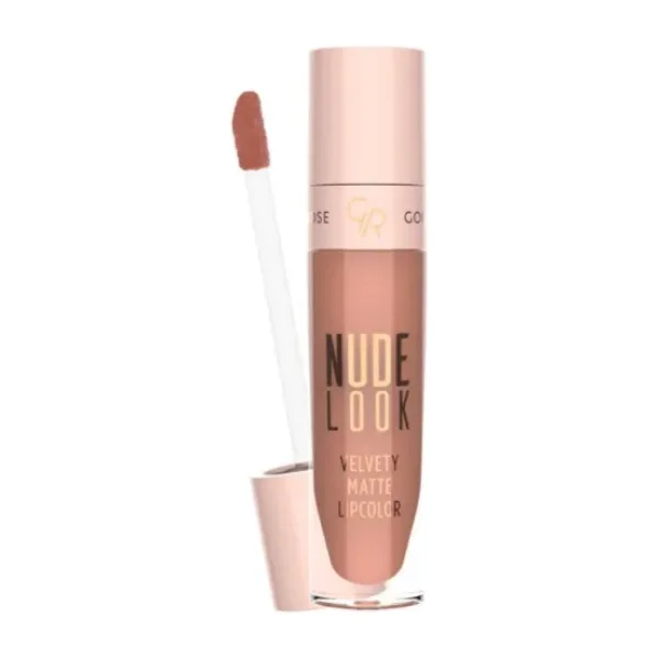 Golden Rose Nude Look Velvety Matte Lipcolor 01 Just Nude Likit Mat Ruj