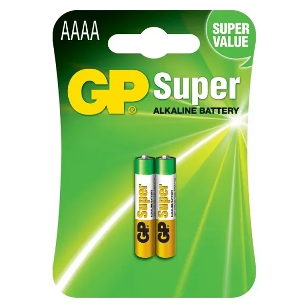 GP LR61 AAAA 25A Super Alkalin Pil 2’li 
