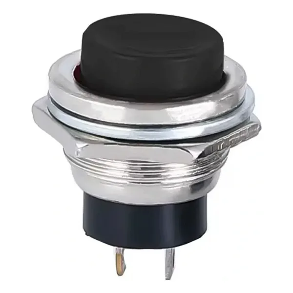 IC-180 Buton 16mm DS-212 Siyah