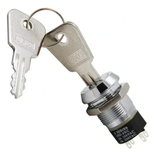 IC-195C Anahtarlı Switch 0-1 Ø19mm K19-02-201