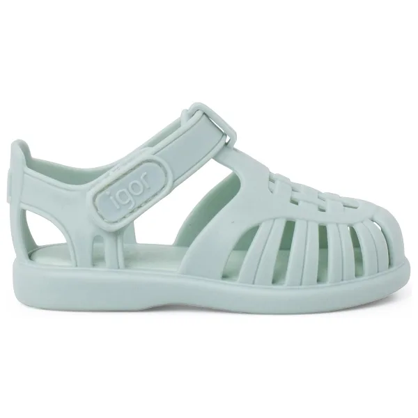 Igor Tobby Solid S10271-013 Yeşil Çocuk Sandalet