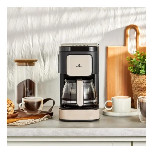 Karaca Just Coffee Aroma 2in1 Bej Çay ve Filtre Kahve Makinesi