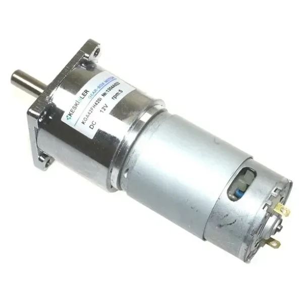 KGA-42 12V 6.3rpm/555 Redüktörlü Dc Motor