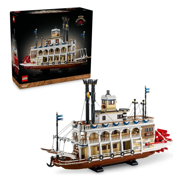 Lego 21356 Ideas Buharlı Nehir Gemisi