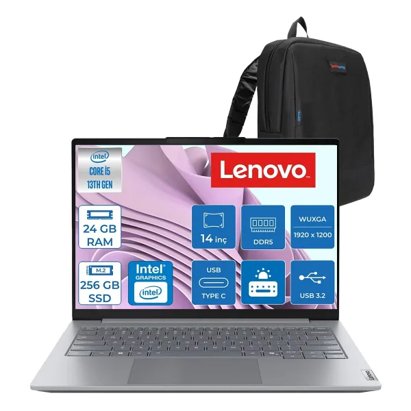 Lenovo ThinkBook 14 G8 IRL 21SG00L8TX i5-13420H 24 GB 256 GB SSD UHD Graphics 14