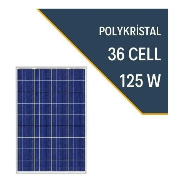 Lexron LXR-125-P 125 W Polikristal Güneş Paneli
