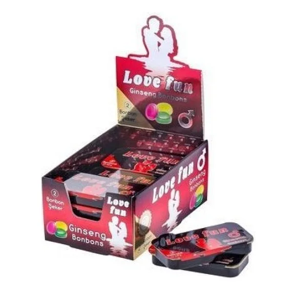 lovefun LOVE FUN BONBON ŞEKER 6 TENEKE KUTU 12 ADET