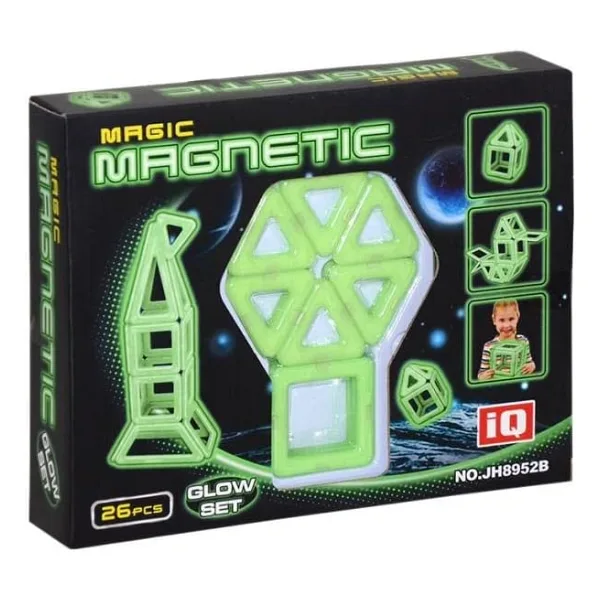 Magic Magnetic Sihirli Parlayan Manyetik Set 26 Parça JH8952B