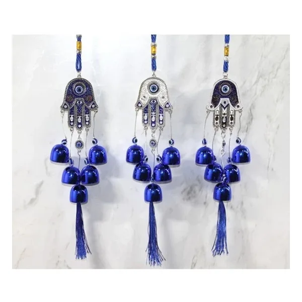 Metal Nazar Boncuğu Çan Model 19