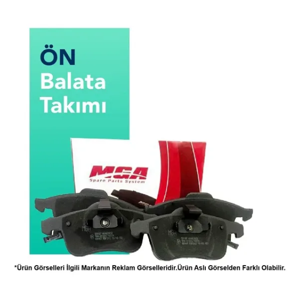 MGA Ford Courier Ön Fren Balata Takımı (2014-2023)