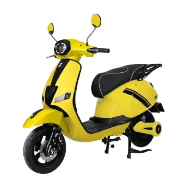 Mobilette Wind 5500 1500 W Elektrikli Motosiklet Sarı