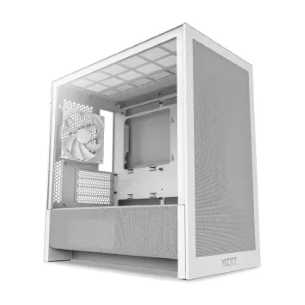 NZXT H3 Flow CC-H31FW-01 Fanlı Beyaz Micro ATX Oyuncu Kasası