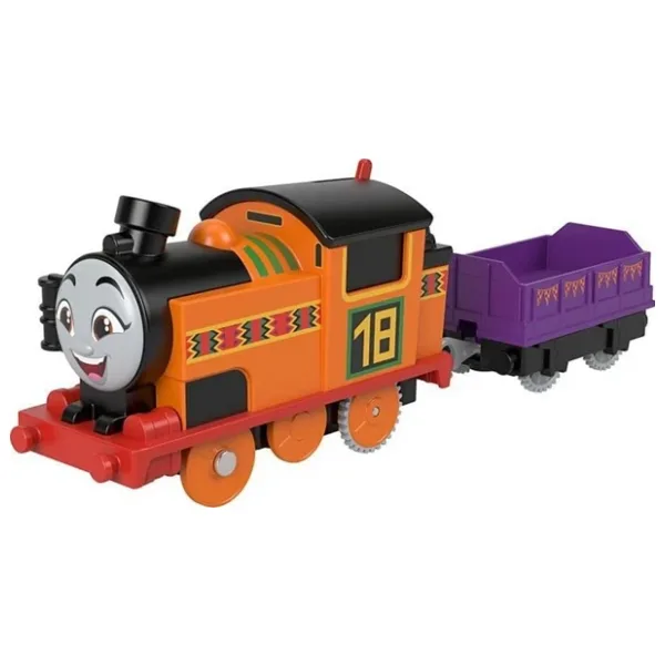 Orjinal Fisher Price Thomas Ve Arkadaşları Motorlu Büyük Trenler Nıa Thomas Pilli Motorlu Tren