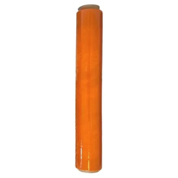Palet Rulo Streç Film Folyo - Şeffaf Turuncu - 17 Mikron - 50 Cm. x 300 Metre - 1 Adet