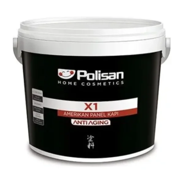 Polisan X1 Amerikan Panel Kapı Boyası 1013 İnci Beyazı 0.75 L