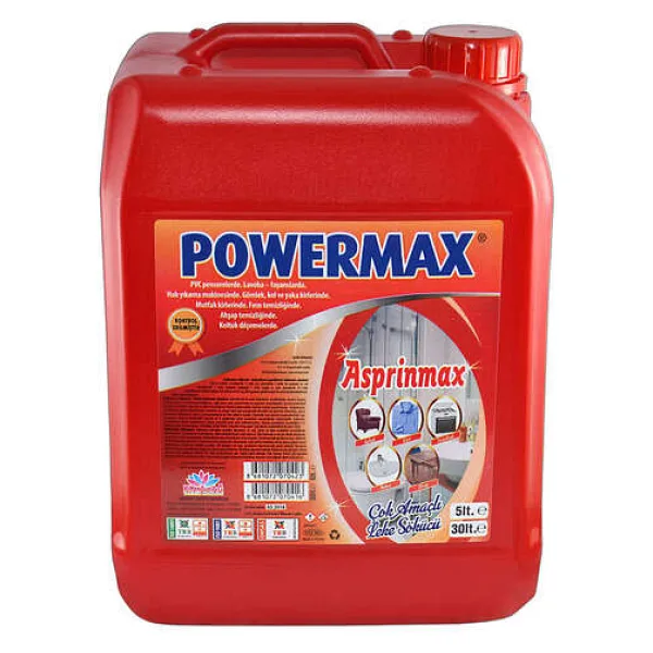 Powermax Asprinmax 5 lt Çok Amaçlı Leke Sökücü