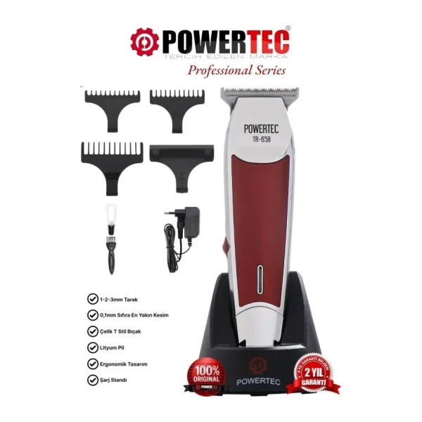 Powertec TR 658 Saç Kesme Makinesi