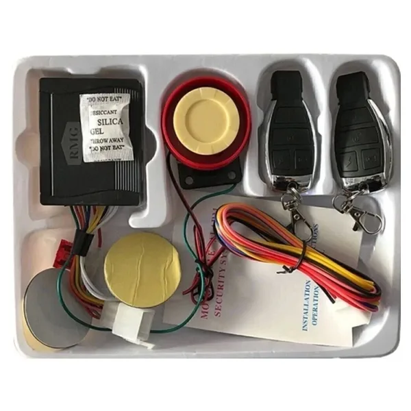 RMG Motosiklet Alarm Uzaktan Kumanda Ile Çalıştırma 125db