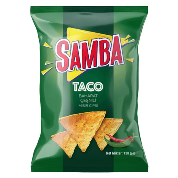 Samba Taco Mısır Cipsi 130 gr