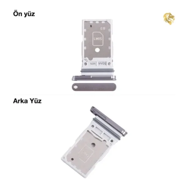 Samsung Galaxy S23 Fe İle Uyumlu Sim Yuvası Tepsisi Girişi (Grafit) Sim Yuvası Sim Tepsisi Sim Aparatı Yeni Sim Yuvası Tekli Sim Tepsisi Sim Çe