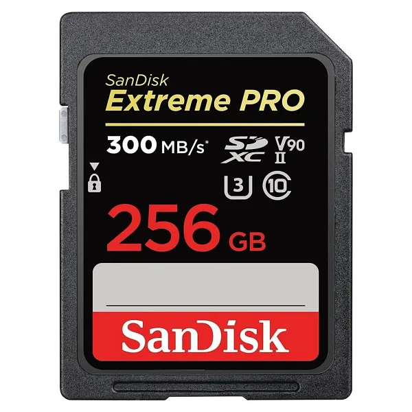 SanDisk Extreme Pro SD UHS I 256GB Card