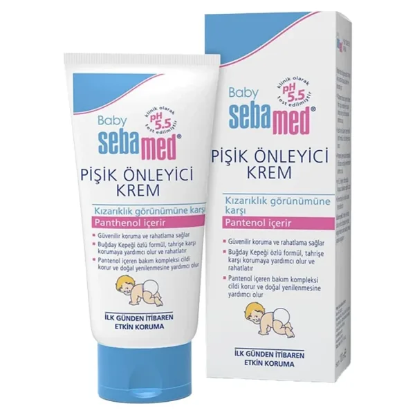Sebamed Baby Ph 5.5 Yoğun Nemlendirici Etkili Pantenol Içerikli Koruyucu Bebek Pişik Önleyici K