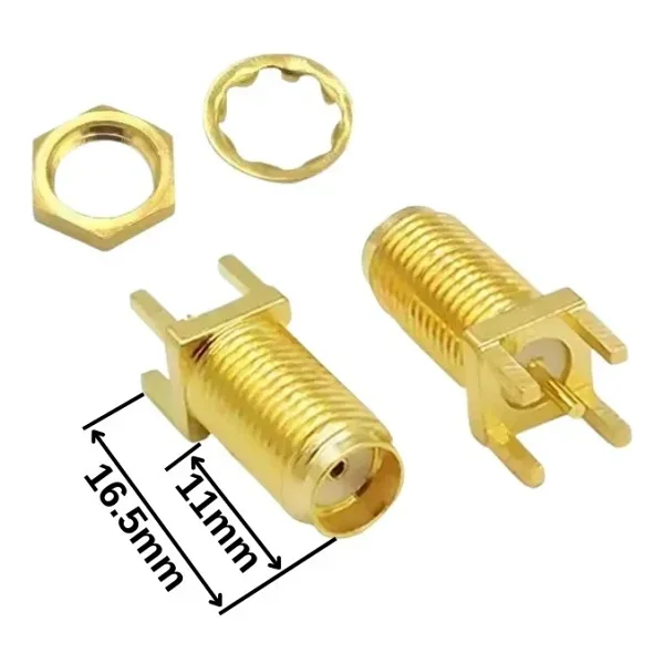 SMA-KE 11 Coaxial Konnektör - Simetrik