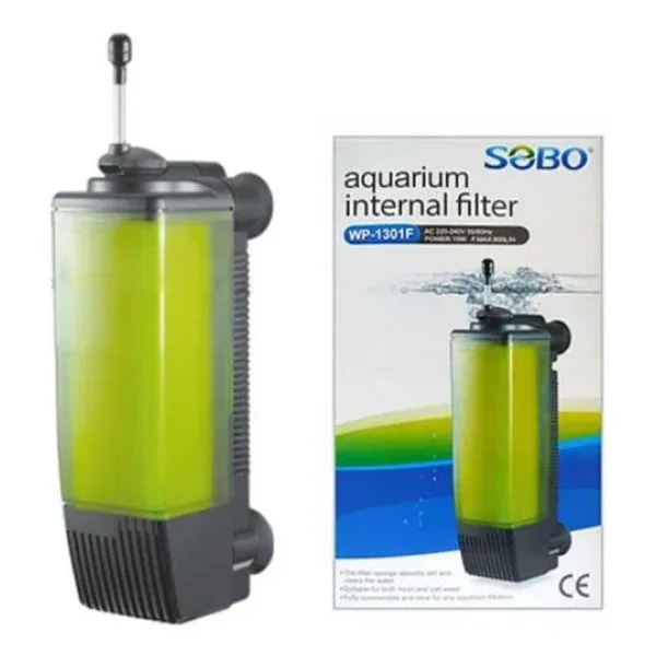 Sobo WP-1301F 600 lt/h 10 W Akvaryum iç Filtre