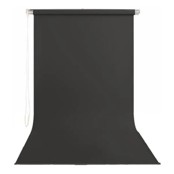 Stil Fon 145cm x 200cm Portre Siyah Fon Perdesi Seti