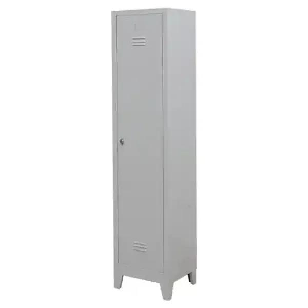 Tek Kapılı Metal Soyunma Dolabı Güvenli ve Pratik Depolama Çözümü E-108