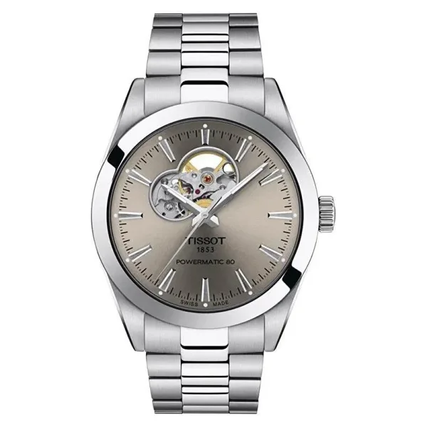 Tissot Gentleman Powermatic 80 Open Heart T127.407.11.081.00 Vizon Erkek Kol Saati