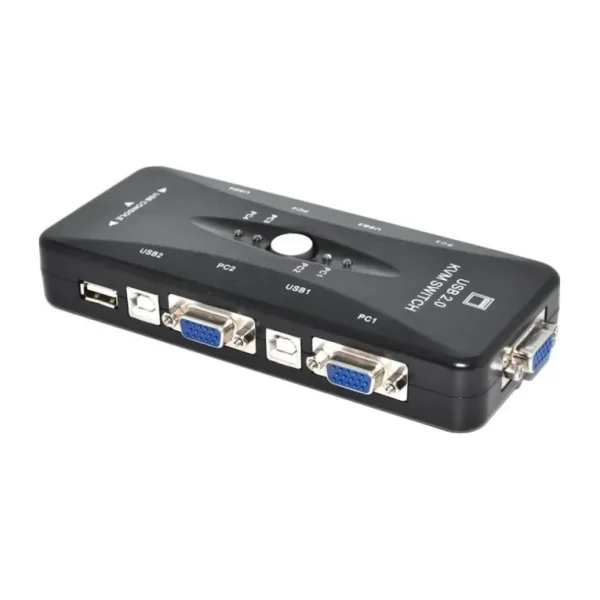 Triline 4 Port Usb Kvm Switch 4pc Tek Monitör Kontrol
