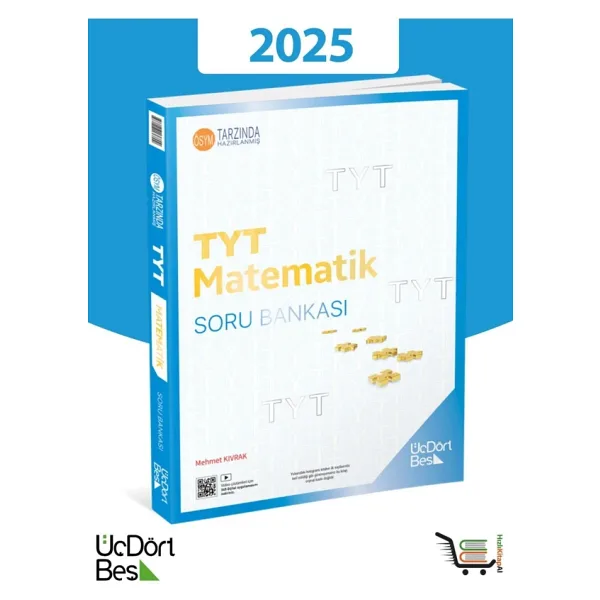 ÜçDörtBeş Yayınları TYT Matematik Soru Bankası 2025