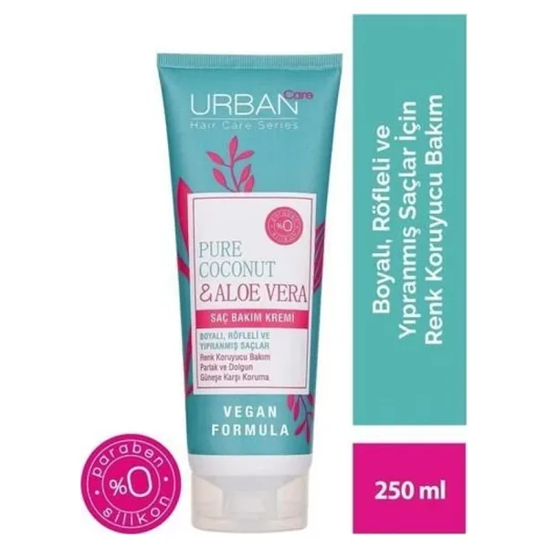 Urban Care Pure Coconut & Aloe Vera 250 ml Saç Kremi