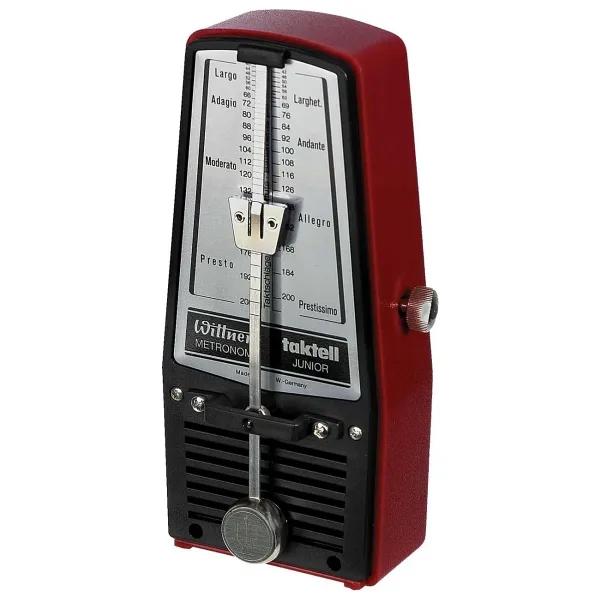 Wittner 903110 Junior Without Bell Metronom (Ruby)