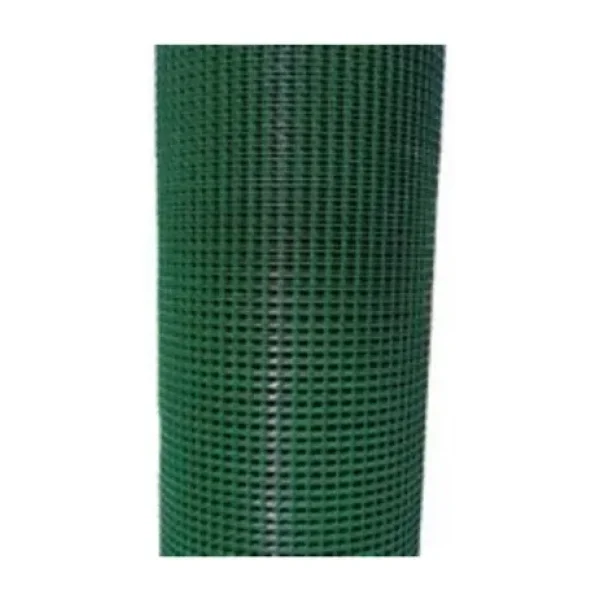 Yamanlar Pvc Kaplı Puntalı Yeşil Tel 10X10mm Dar Gözaralıklı-Kafes Teli-Kümes Teli- 1X 15M Uzunluğunda