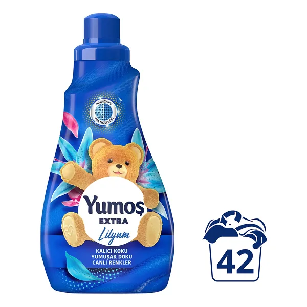 Yumoş Extra Lilyum Yumuşatıcı 42 Yıkama 1008 ml