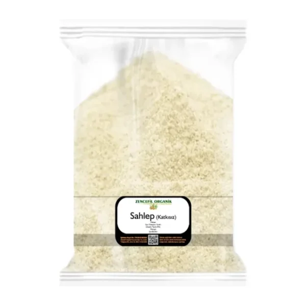 Zencefil Organik Saf Sahlep Salep 250 Gr. Toz Sahlep %100 Saf Sahlep Tozu Taze Ürün