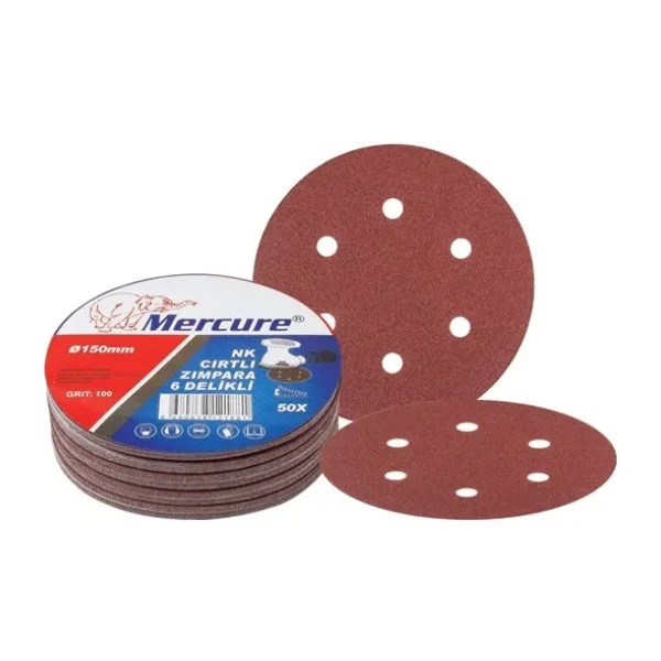 150mm 360 KUM DELİKLİ CIRT ZIMPARA