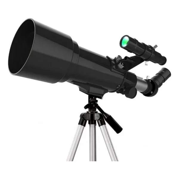 400 X 70 Mm Açıklıklı Refrakter Teleskoplar 15X - 150X Telefon Adaptörlü Reflex